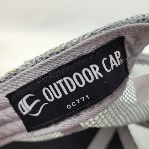 Designs By Sundown Men's Trucker Cap Hat Snapback Gray By Outdoor Cap - Picture 8 of 9