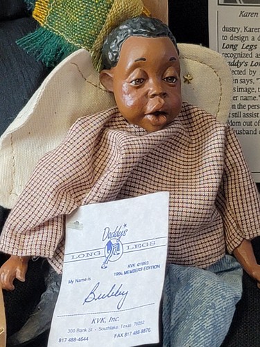Daddy Long Legs Dolls Bessie & Buddy Plus Bench - Picture 4 of 14