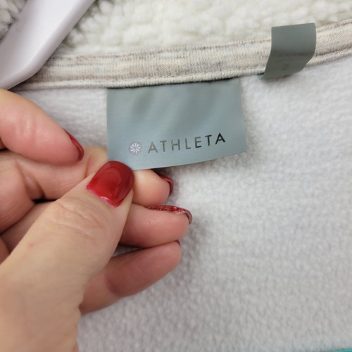 Athleta Vest Womens Small Sherpa Lined - Picture 5 of 11