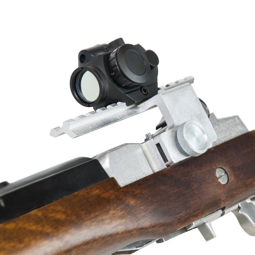 VISM Full Metal Airsoft Micro Green Dot Sight w/ Integrated Red Laser by NcSTAR - Picture 2 of 10