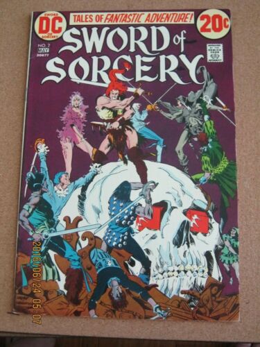 Sword of Sorcery # 2 May 1973 DC Comics Neal Adams inks Fafhrd; Grey Mouser ZCO3 - Picture 1 of 7