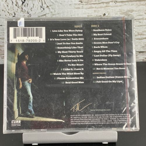 Tim McGraw – Number One Hits (2-CDs, 2010) NEW w/ Bonus Tracks - Picture 2 of 4