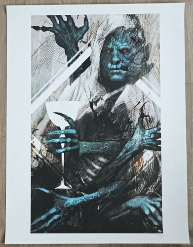 Dragon Age Inquisition Giclee Corypheus Spiel Poster Limitiert 300 Lithographie - Bild 1 von 4
