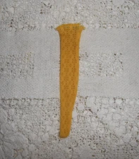 Rare 1965 Vintage Francie BORDER-LINE #1287 Yellow Lace Stocking Sock Thigh High