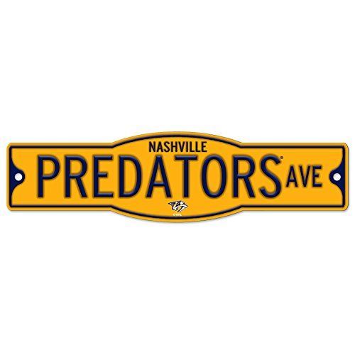 Nashville Predators NHL 4 x 17" Kunststoff Straßenschild - Bild 1 von 1
