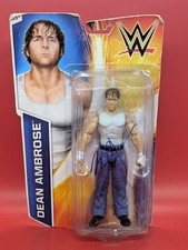 WWE Dean Ambrose (Jon Moxley)  Mattel Wrestling Action Figure With Signature