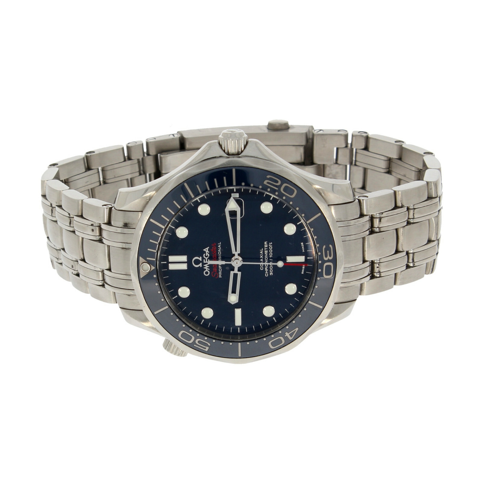 OMEGA+Seamaster+Blue+Men%27s+Watch+-+212.30.41.20.03.001 for sale