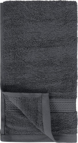 6 Pack Grey 100% Cotton Hand Towels, 16x28 in, 600GSM, Ultra Soft & Absorbent - Picture 6 of 7