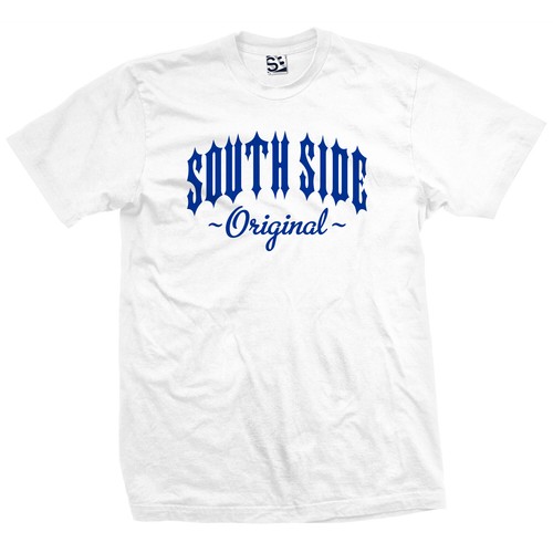 Youth South Side Original Outlaw T-Shirt Born Raised in Southside Boys Kids Tee - Picture 29 of 52