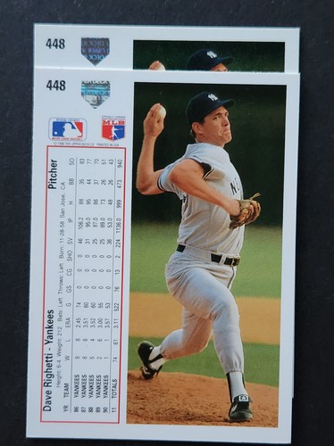 1991 Upper Deck Baseball 1990 Hockey Hologram ERROR VARIATION * You PICK CHOOSE* - Picture 186 of 226