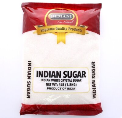 Indian Sugar - White Crystal Sugar - 4LB