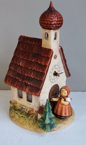 Orologio Hummel Goebel Chapel Time #442 TM6 11 1/2" con Germania L'amore vive - Foto 3 di 5