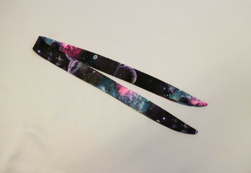 Bufanda o diadema ajustada con estampado Galaxy - Imagen 3 de 5