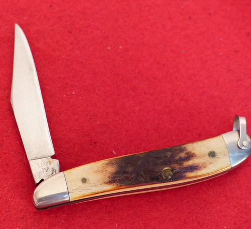 Case XX USA 5220R stag Peanut Jack knife mint in box - Picture 2 of 4
