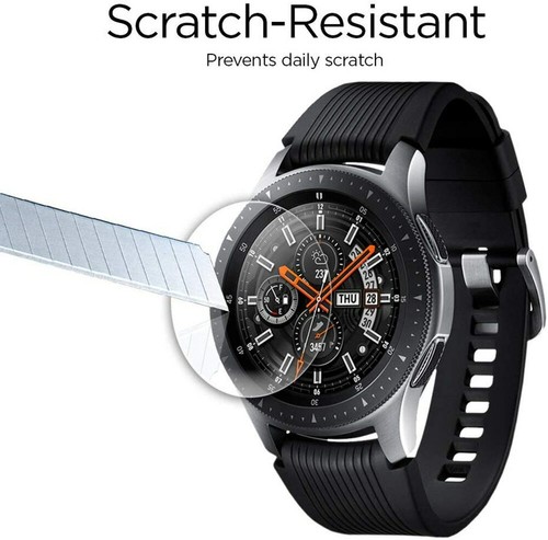 2 x Samsung Galaxy Watch 42 mm 46 mm Gear S2 S3 S4 protection d'écran en verre trempé - Photo 5 sur 15