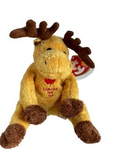 Ty Beanie Babies DOMINION Canada Day MOOSE 2004, mint with Hang Tag