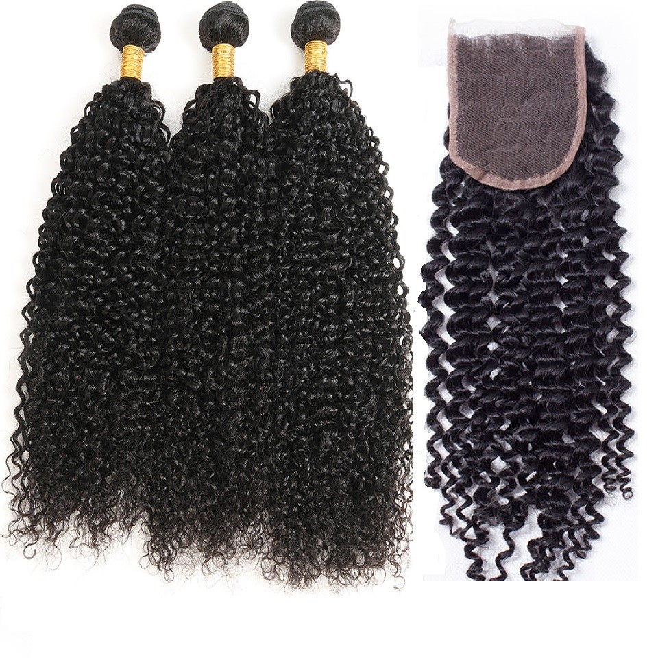 Peruvian Virgin Hair Jerry Curl 3 Bundles 22 display picture 1