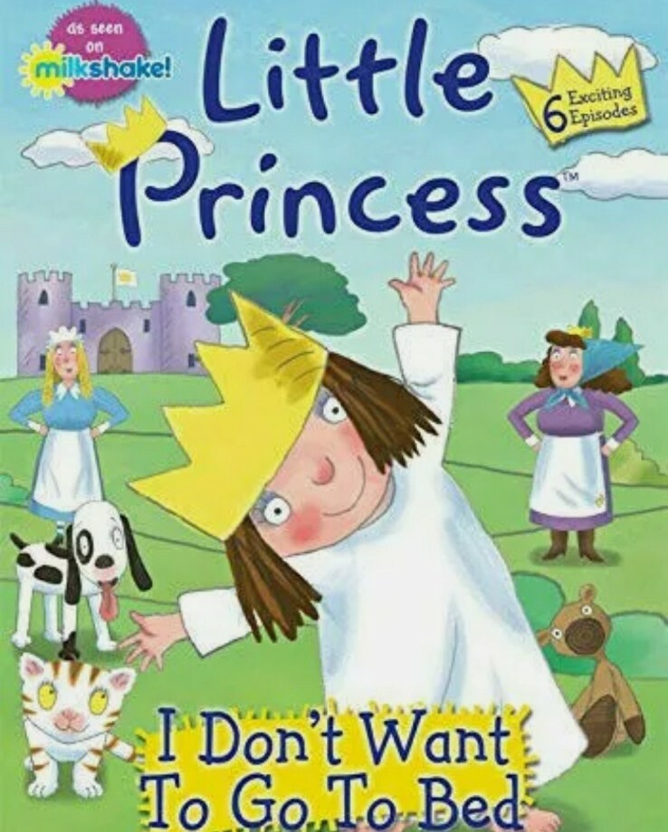 Little Princess I Don't Want To Go To Bed DVD only No Case