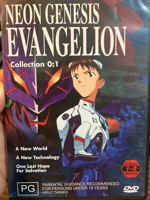 Neon Genesis Evangelion Collection 1 (Eps 1-4) region 4 DVD (anime