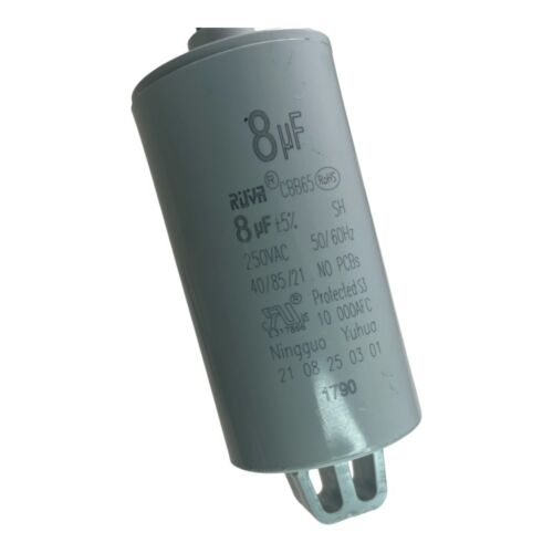 MAGIC CHEF RoHS CBB65 Refrigerator 8uF Run Capacitor HMDR1000 Original OEM - Picture 4 of 4