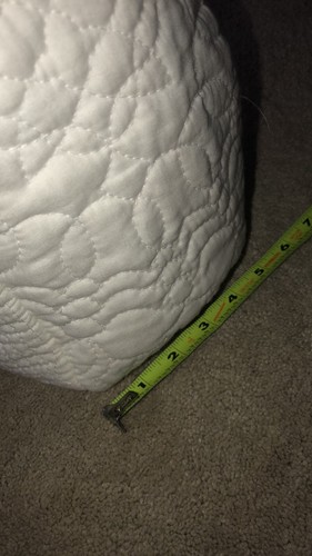 Large Pure White Quilted Tote Bag - Picture 5 of 16