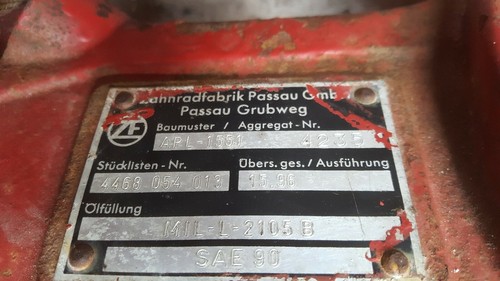 IHC 644 744 844 Allrad Vorderachse ZF APL 1551 Sonnenrad 3147213R1 - Bild 7 von 7