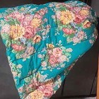 New ListingVintage Ralph Lauren India Street Green Floral Comforter Full Queen Cottage Core