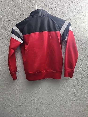 Nike Kids Jacket Size 6 Red & Black Zip Up Pre Owned - Picture 6 of 8