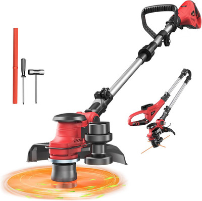 Cordless String Trimmer Compatible with Milwaukee 18V (Tool Only),  3 in 1 Weed