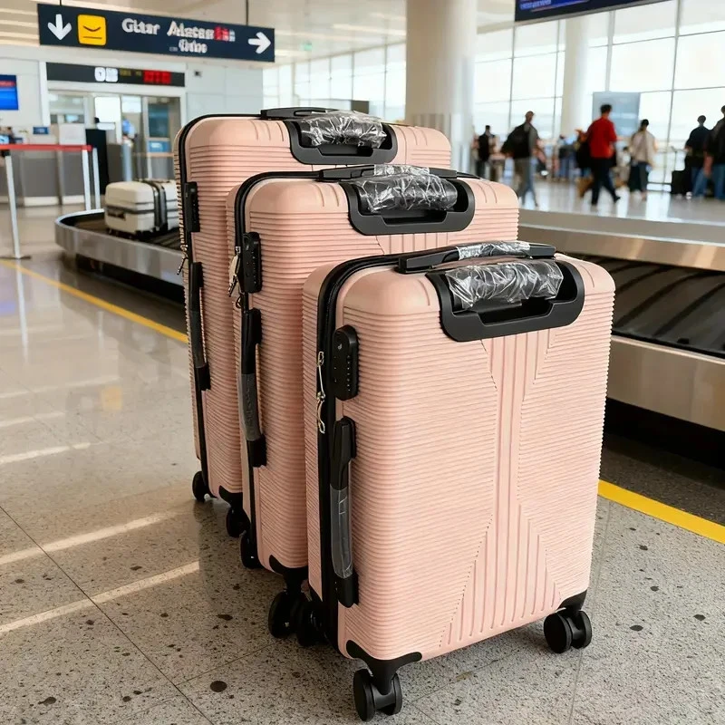 3In1 Set Includes 20-Inch, 24-Inch, 28-Inch Luggage with Scratch-Resistant Mater - Image 3 of 4