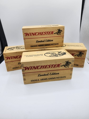 Winchester 22 Long Rifle Wooden Bass Pro Shop Box Small Arms Use, East Alton, Il - Picture 9 of 9