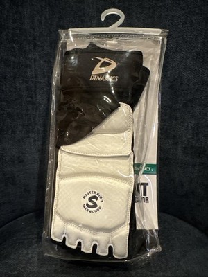 New in Pkg Small White Foot Protectors Tae Kwon Do Kim s Dynamics - Sealed