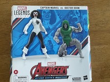 Marvel Legends Captain Marvel vs Doctor Doom Secret Wars 2-Pack New Avengers