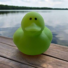 Green Rubber Duck