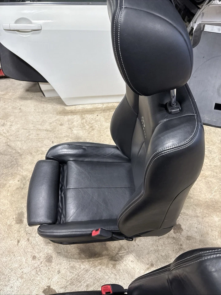 10-13 INFINITI G37s SEDAN SPORT FRONT RIGHT PASSENGER SIDE SEAT, BLACK - OEM - Image 4 of 4