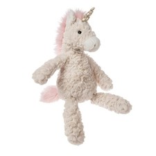 Mary Meyer Putty Unicorn Soft Toy Friend, White 13-Inches,