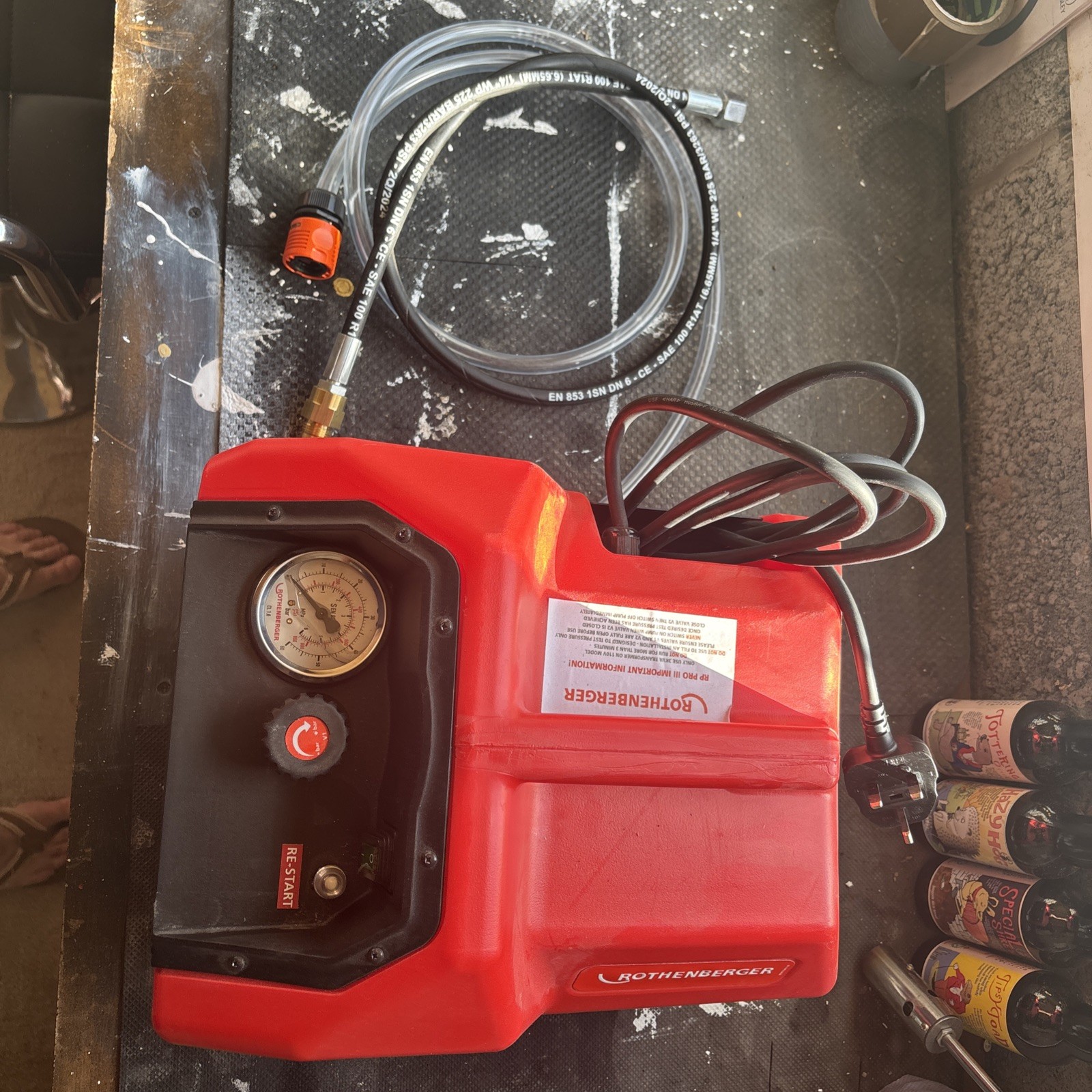 ROTHENBERGER RP PRO 3. Electric Pressure Testing Pump 240volt