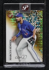 2022 Topps Pristine Gold Pristine Pulsar Refractor 21/50 Marcus Semien #129 7c5
