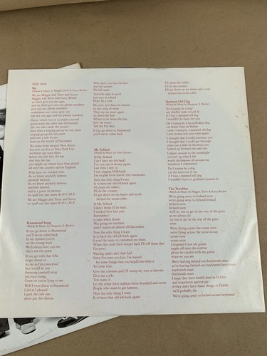 The Roches ‘79 PRODUCED IN AUDIO VERITÉ BY ROBERT FRIPP NM - Picture 7 of 7