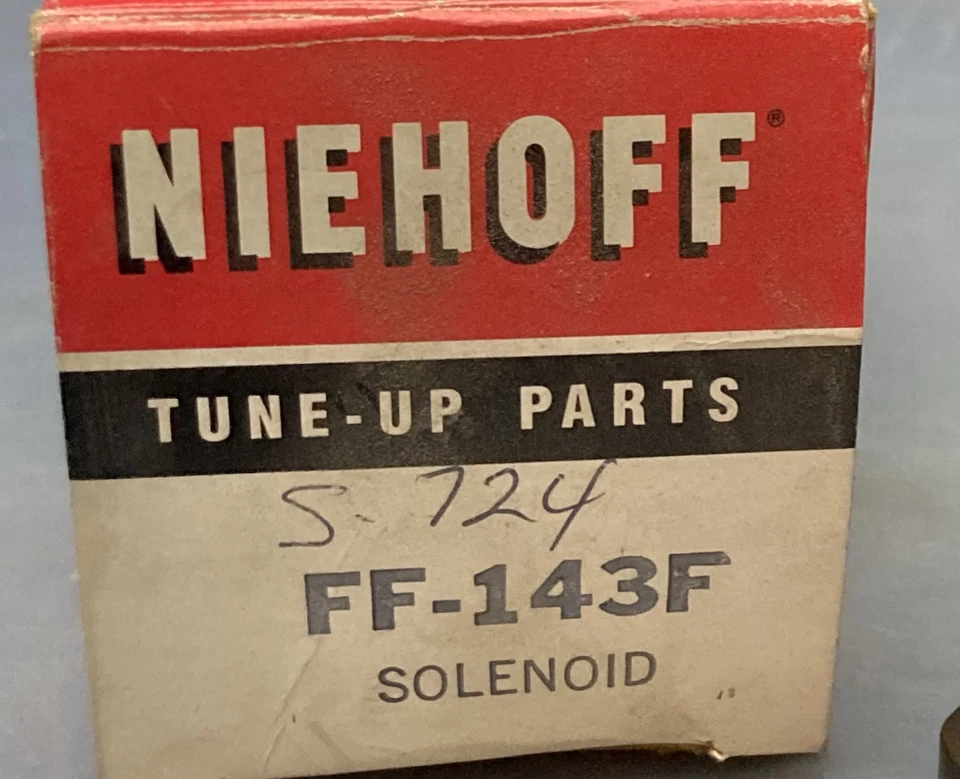 Nuevo Solenoide Interruptor de Arranque Original Niehoff FF-143F 12V Foto 3 de 4