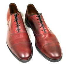 Allen Edmonds Park Avenue Cap-Toe Oxfords Oxblood Brown 5609 Men's 14 D