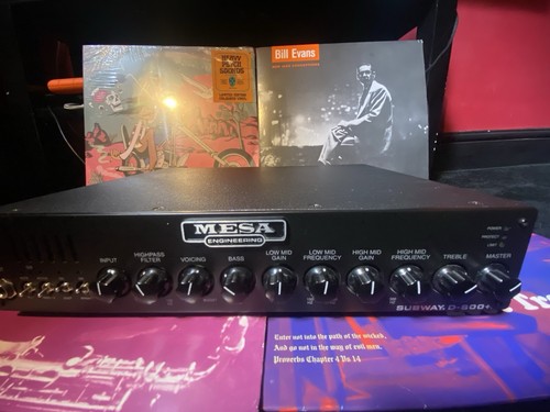 Mesa Boogie Subway D-800+ 800W Bass Amplifier Head with Case - Picture 2 of 7