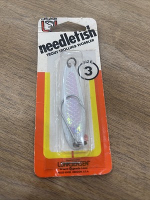best size for needlefish lure trout trolling Charter Grade Stubby Needle: 5" 2oz CG Black The Needlefish is exceptionally effective when fished plain 2 - LUHR-JENSEN Needlefish Spoons