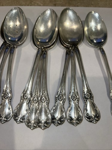 10 Towle Old Master Sterling Silver Teaspoons, No Monogram, approximately 6 " - Picture 9 of 9