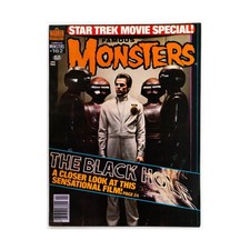 Warren Pub Famous Monsters  #162 "Star Trek Move Special Black Hole, Do Mag VG+