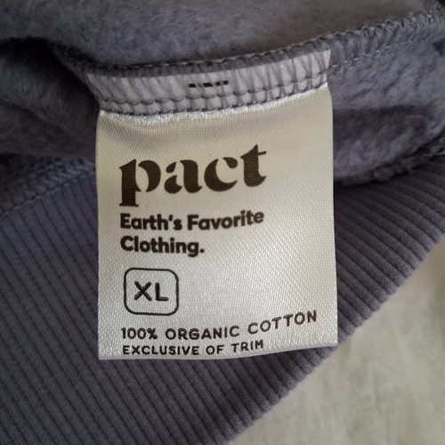 Pact Unisex Lavendel Hoodie Pullover Kängurutaschen Kordelzug Gr. XL Neu mit Etikett - Bild 8 von 10