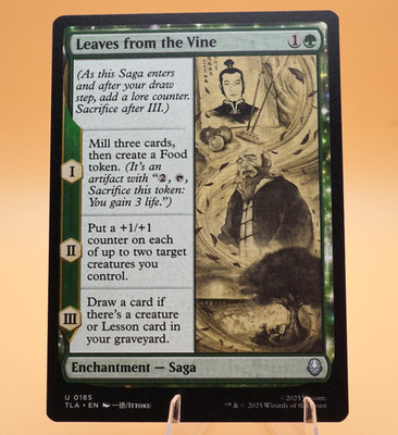 Leaves from the Vine | #185 | Uncommon | Regular | Avatar | See Shop Sales