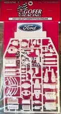 Gofer-Racing Ford 427 Competition Engine Kit - Plastic Model Vehicle Accessory