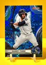 #005/150 ! Harry Ford (Mariner's) Prospect Blue Refractor 2024 Bowman's Best !