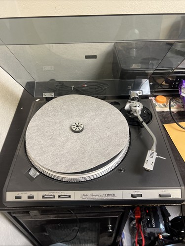 Untested - FISHER MT-6330 2-Speed Turntable. In Great Shape! - Picture 4 of 5